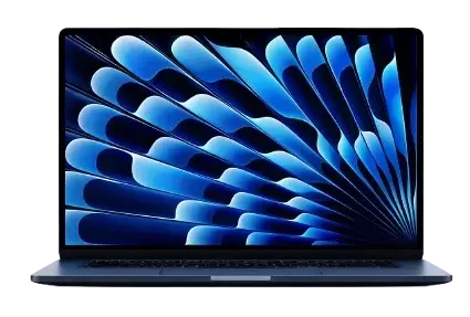 Apple 2025 MacBook Air 15-inch Laptop with M4 chip: Built for Apple Intelligence, 15.3-inch Liquid Retina Display, 16GB Unified Memory, 256GB SSD Storage, 12MP Center Stage Camera, Touch ID; Midnight