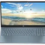 HP 15.6" Business Laptop with Microsoft Office 365, 1.1TB Storage (128GB UFS + 1TB OneDrive), 16GB RAM, Quad-Cores Intel Processor, Windows 11, PLUSERA Earphones & 8-in-1 Hub Included, Moonlight Blue