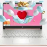 HP Essential Laptop, 14" HD Display, Intel Celeron N4120, 16GB RAM, 64GB eMMC, Webcam, HDMI, Wi-Fi, RJ-45, 1 Year Office 365, Windows 11 Home, Rose Gold