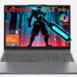 Lenovo Gaming Laptop, 15" WUXGA IPS Display, AMD Ryzen 5 7535HS, 16GB DDR5 RAM, 512GB PCIe SSD, Radeon 660M Graphics, Copilot AI PC, WiFi 6, Bluetooth 5.3, HDMI, Type-C, Luna Grey, Windows 11 Home