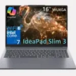 Lenovo Laptop Computer ideaPad Slim 3 for Student Home Study with Lifetime Office 365, Intel 10-Core i7-13620H, (16GB DDR5 RAM, 512GB PCIe SSD), 16" FHD+, Numeric Keypad, Ash Gray, Windows 11 Home