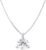 IGI Certified 1 Carat Lab Grown Diamond Round Solitaire Pendant Necklace for Women – 14k White Gold Necklace (I-J, VS1-VS2, 1.00 cttw) – 3-Prong Martini – 18 Inch Chain
